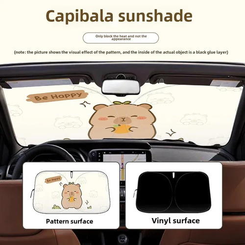 Capybara Park Con Doble Pantalla Anular Grande, Coche Changc