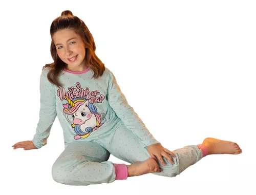 Diversidad calcio Seis Pijama Unicornio Niños En Once | MercadoLibre 📦