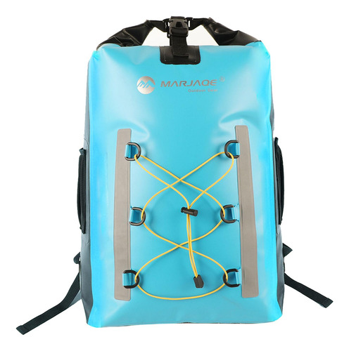 Buceo 30l Impermeable Bolsa Seca Bolsa De Pesca En Bote Azul