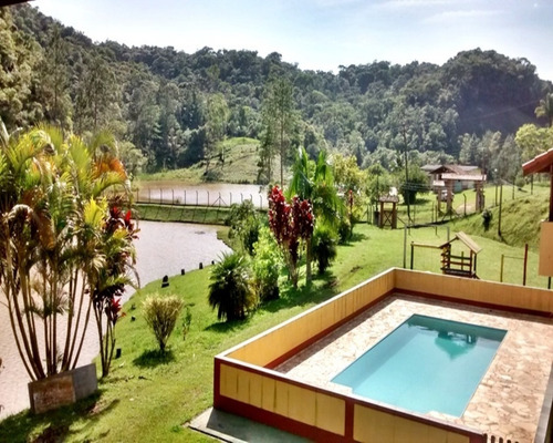 Imagem 1 de 30 de Sítio Rico Em Água Com Extenso Represa À Venda Em Juquitiba. - 45 - 32982658