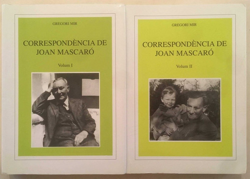 Correspondencia De Joan Mascaro 2 Volv