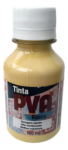 Tinta Pva Fosca Gliart 100ml Cor Trigo