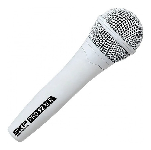 Skp Pro-92xlr Microfono Dinamico Negro Cable Xlr Valija Blanco