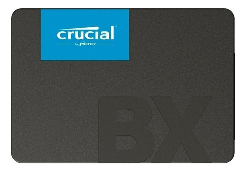 Disco sólido SSD interno Crucial CT2000BX500SSD1 2TB negro