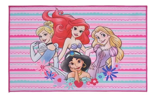 Tapete Infantil Princesas 100x140 Cm - $ 72.000 en Mercado Libre