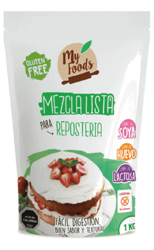 My Foods Mezcla Reposteria Sin Gluten 1 Kg