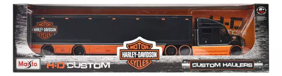 Trailer Harley Davison Custom Haulers Escala 1:64 Maisto