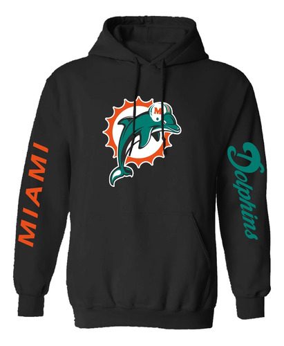 Sudadera Modelo Miami Dolphins (colores)