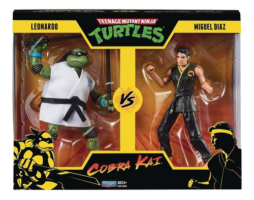Tortugas Ninja Vs Cobra Kai: Leonardo Vs Miguel Diaz