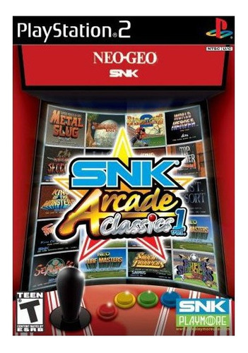 Snk Arcade Classics Vol 1 - Ps2 Físico - Sniper