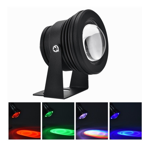 12v 10w Rgb Impermeable Acuario Led Foco Lámpara