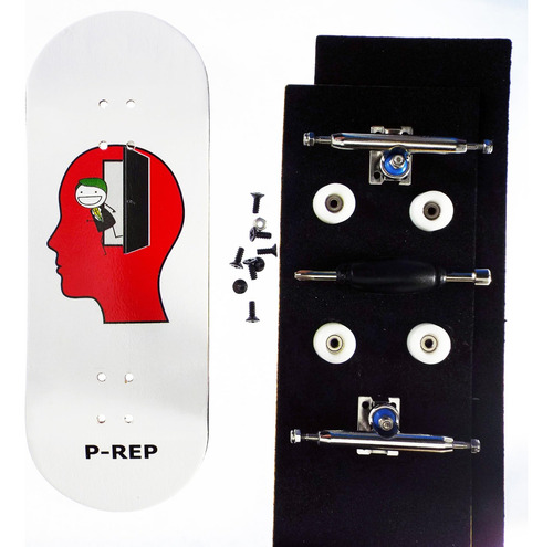 Diapasón De Madera P-rep V2 Pro Performance 3.4 Cm Larry Ts Color Del Skate Color De Las Ruedas