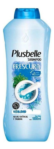 Shampoo Plusbelle Frescura + Vitalidad 1000ml
