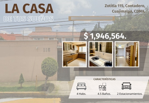 Casa En Contadero Cuajimalpa / Gv16 - Di 91