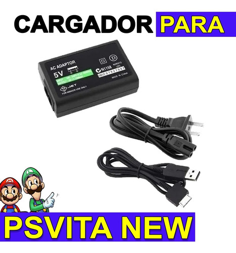 Imagen 1 de 1 de Cargador Ps Vita Cable Carga 5v Play Station Vita