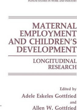 Libro Maternal Employment And Children's Development : Lo...