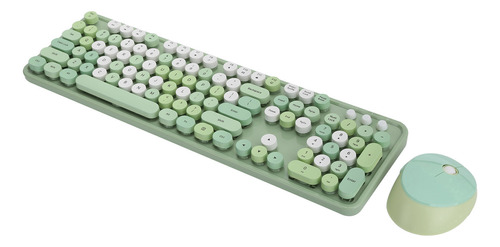 Conjunto De Teclado Y Ratón Inalámbricos De 104 Teclas De 2,