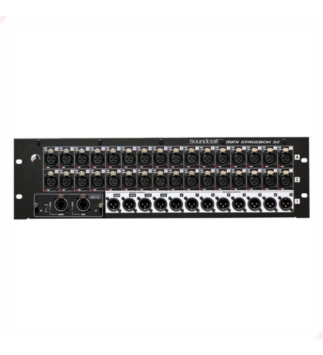 Mini Stagebox 32 R Soundcraft Compativel Com Si E Vi Msb-32