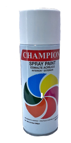 Spray Pintura Blanco Brillante Champion