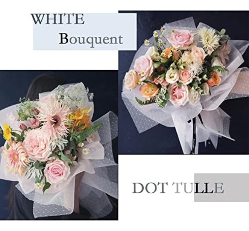 Papel De Flores De Boda, Ramo De Flores De Tul, Material De