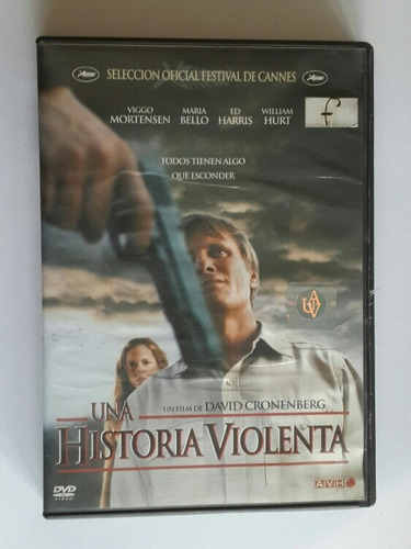 Una Historia Violenta - Dvd Original - Los Germanes