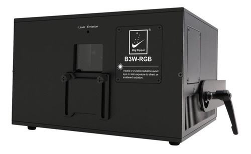 Laser De Escenario Big Dipper B3w Rgb 3w Full Color Dmx Ilda