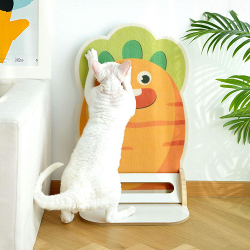 Rascador Para Gatos Con , Pelota De Juguete Interactiva,