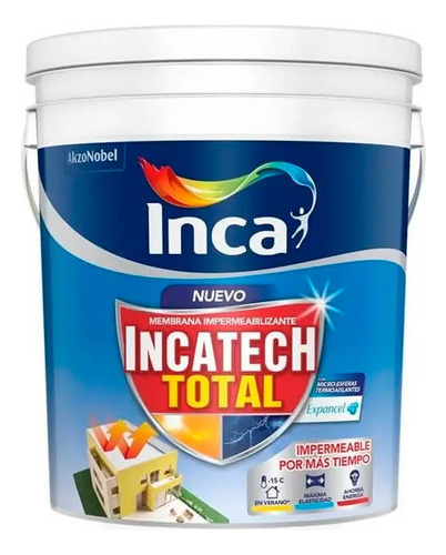 Incatech Total Impermeab. Membrana Liquida 20l Envío Gratis