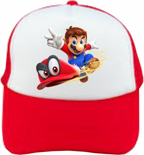 Gorra Mario Bros Película Personalizada