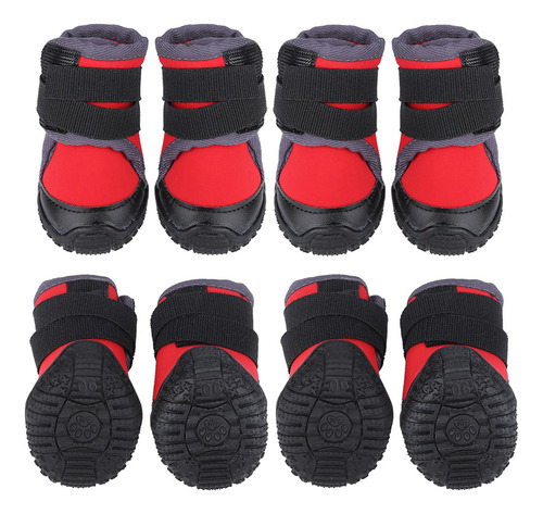 4 Uds. Zapatos De Moda Para Cachorros Y Mascotas Botas De