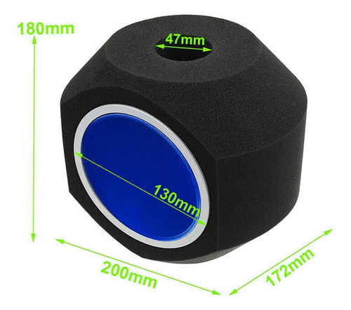 - Accesorios De Estudio De Filtro De Reflexión Absorbente De