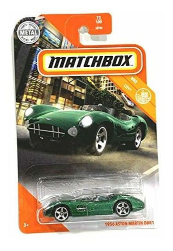 Matchbox 2020 Mbx City # 73-100, 1956 Aston Martin Dbr1 (ver