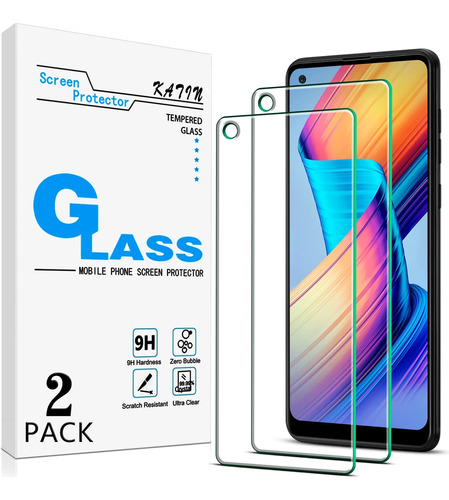 Protector Pantalla Katin Galaxy A21 [2-pack] Samsung Galaxy