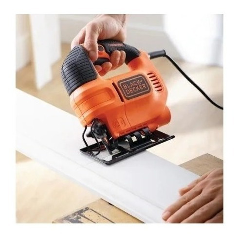 Imagen 6 de 8 de Sierra Caladora Black Decker 550w Pendular Ks701-ar