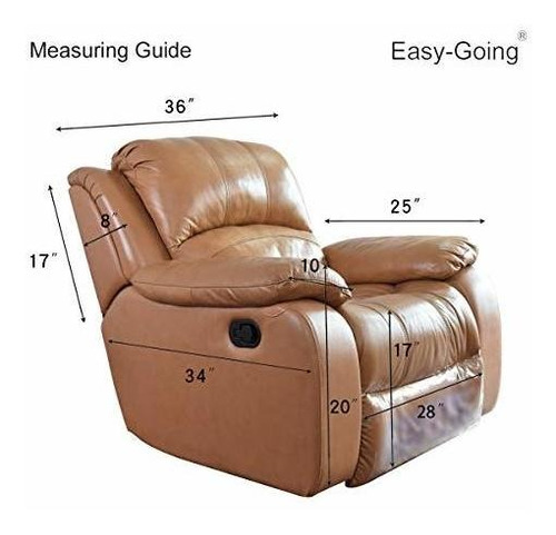 Funda De Sofa Easy-going Para Reclinable Color Verde Suave