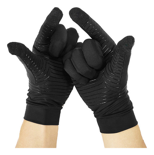 Guantes De Compresión De Fibra De Cobre Para Pantalla Táctil
