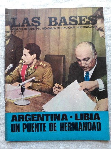 Revista Las Bases N° 81 Febrero De 1974 Justicialismo