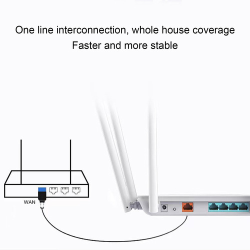 Router 2.4g De Banda Wifi De Alta Velocidad Repetidor 300m