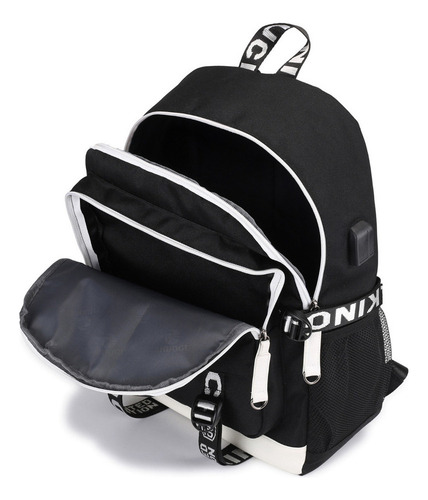 F Mochila Escolar J Zoro Para Estudiantes, Versátil, Manga One Piece