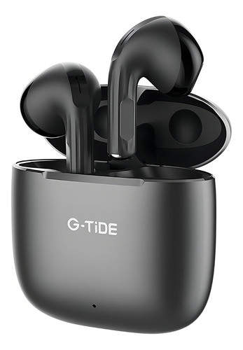 Auriculares Bluetooth Hifi G-tide H11 con micrófono plateado