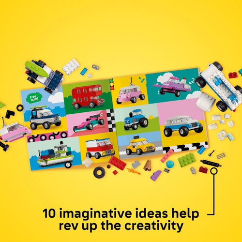 Juguete De Construcción Lego Classic Creative Vehicles 11036