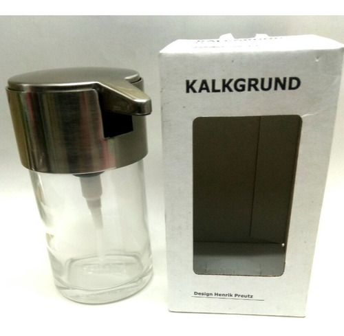 Dispenser Acero Jabon Liquido Alcohol Gel Recargable Ikea