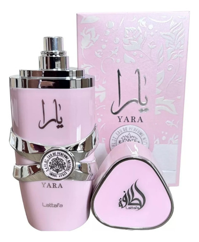 Perfume Lattafa Yara, 100 ml, Edp Eua, perfume natural en aerosol árabe