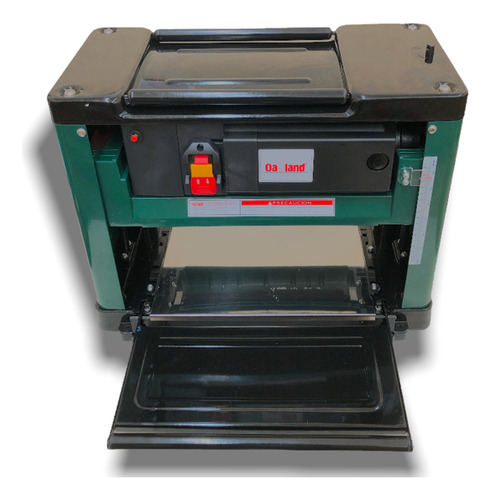 Cepillo De Banco Para Madera Portatil 2hp 13 Oakland Cb1302 Color Verde Oscuro Verde Oscuro