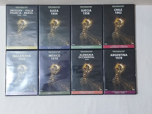 Coleccion 15 Dvds Fifa World Cup 1930-2006, Dish. (Usado)