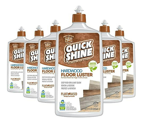 Brillador De Pisos De Madera Quick Shine 27oz, 6pk