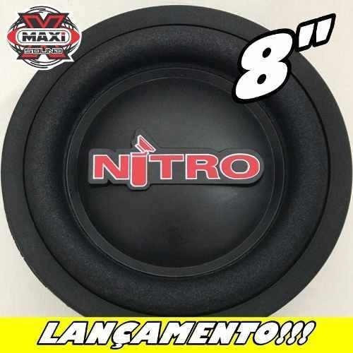 Alto Falant Sub Spyder Nitro 8 Polegadas 300 Rms 4 Ohms