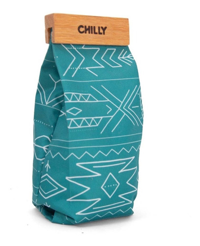 Yerbera De Tela 500 Grs Diseño Indie Chilly