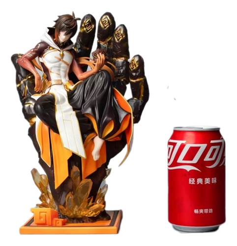 Figura Coleccion Zhongli Rex Lapiz De Genshin Impact En 26cm