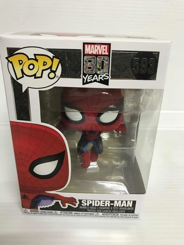 Funko Pop 593 Marvel 80 Spider-man Nuevo Original